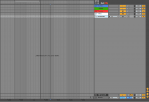 Standard template in Ableton 10